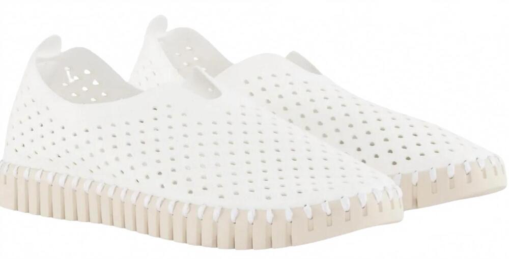 NEW ILSE JACOBSEN women's tulip 139 flats in white